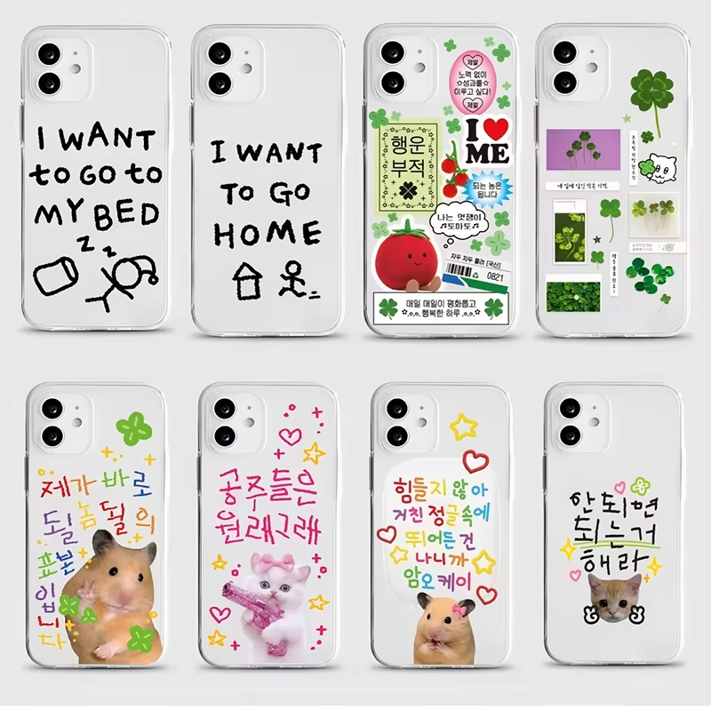 Korean Ins Cute Four Leaf Clov - Phone Cases Xr Iphone ulasan dan harga