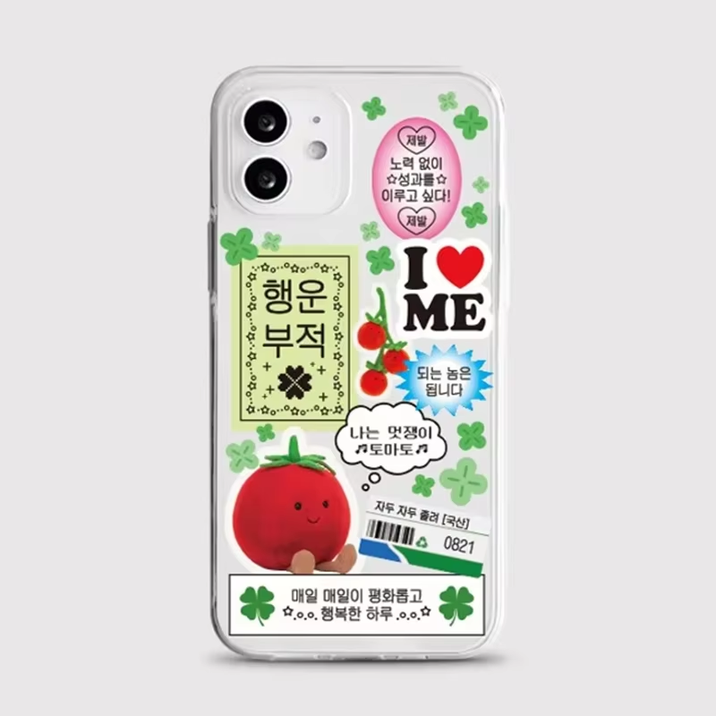 Korean Ins Cute Four Leaf Clov - Phone Cases Xr Iphone ulasan dan harga