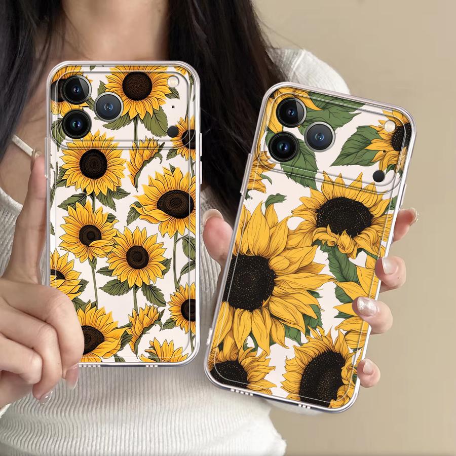 Cute Sunflower Pattern Case fo - Phone Cases Xr Iphone ulasan dan harga