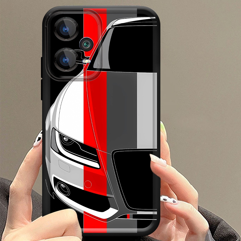 Red and White Car Pattern Soft - Phone Cases Xiaomi 15 ulasan dan harga