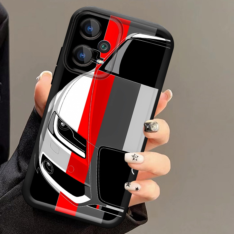 Red and White Car Pattern Soft - Phone Cases Xiaomi 15 ulasan dan harga