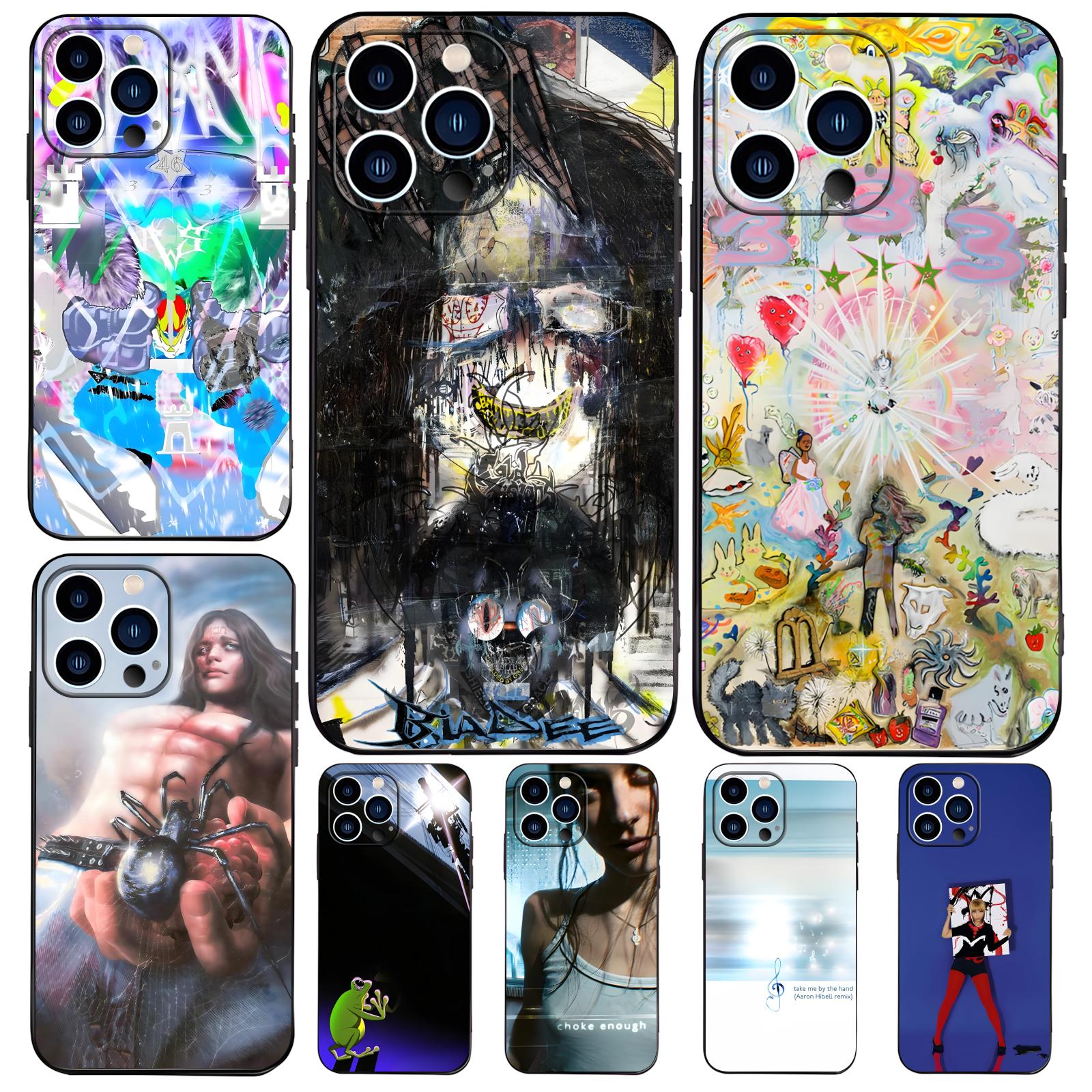 Music Albums B-Bladee 333  Pho - Phone Cases For Iphone 16 ulasan dan harga