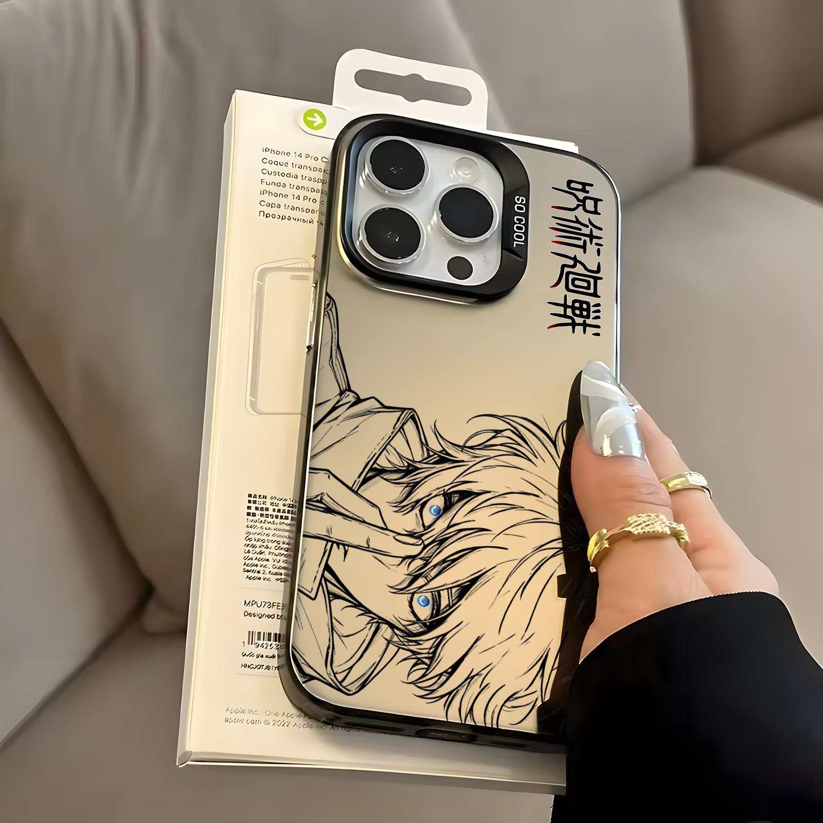 Silver IMD Phone Case for iPho - Phone Cases Jujutsu Kaisen ulasan dan harga