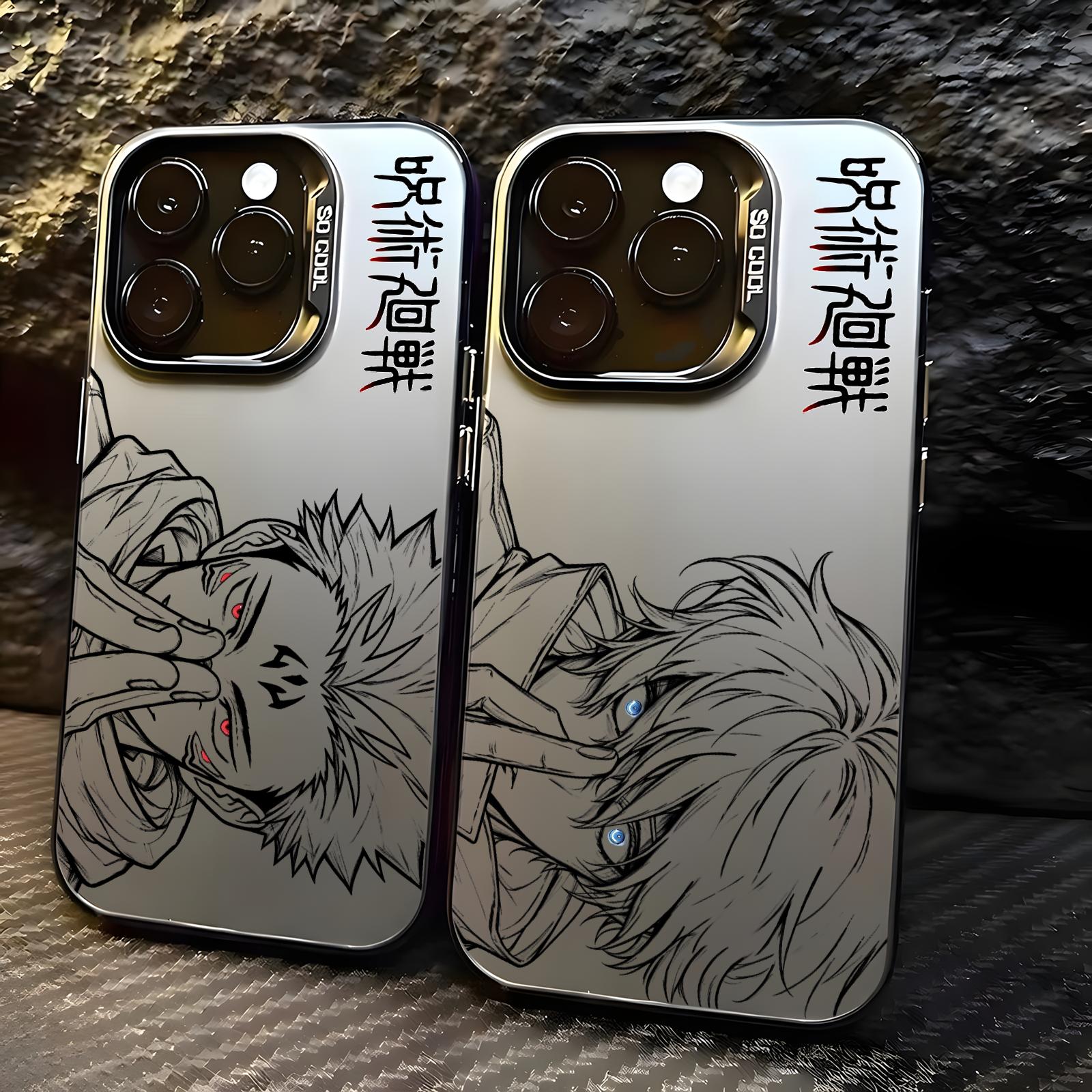 Silver IMD Phone Case for iPho - Phone Cases Jujutsu Kaisen ulasan dan harga