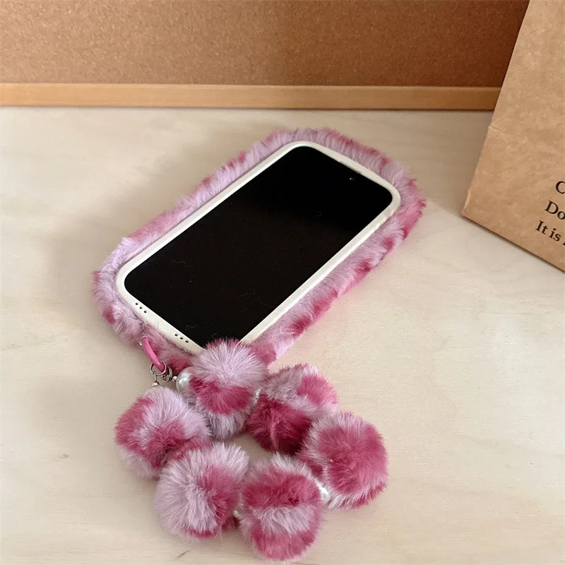 Fashion Leopard Furry Plush Le - Phone Cases For Iphone 16 ulasan dan harga