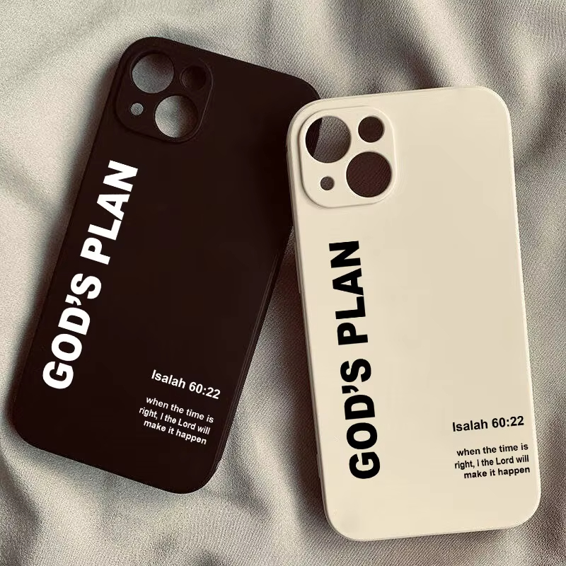 God's Plan Bible Verse Pattern - Phone Cases Xr Iphone ulasan dan harga