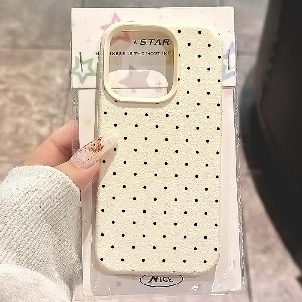 Minimal Polka Dot Phone Case F - Phone Cases Xr Iphone ulasan dan harga