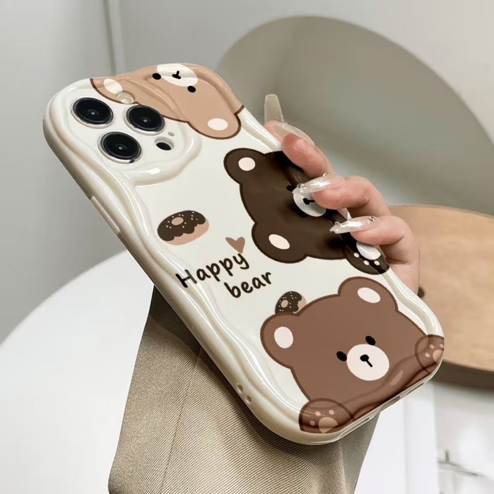 Cute Bear Cool Tiger Pattern P - Phone Cases Xr Iphone ulasan dan harga