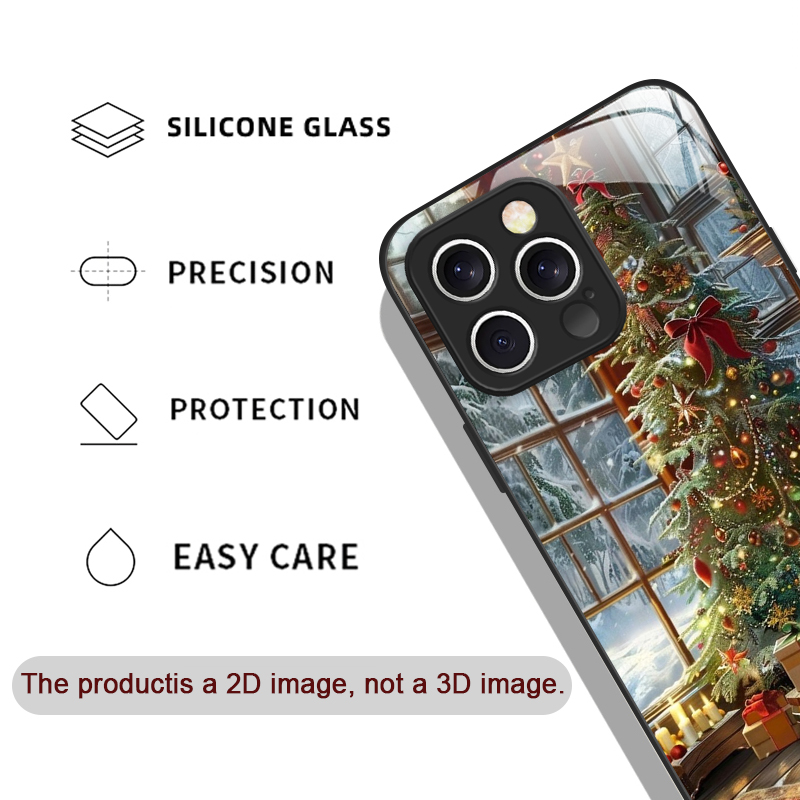 Christmas Tree Gift Snowy Town - Phone Cases For Iphone 16 ulasan dan harga