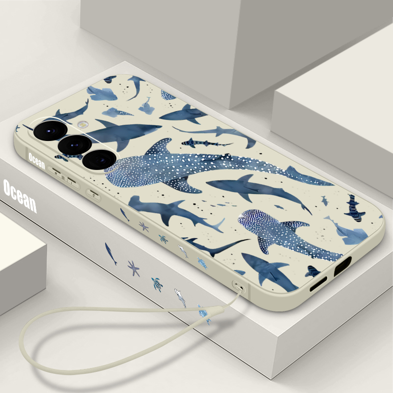 Whale Pattern Lanyard Case For - Phone Cases Galaxy A16 5G ulasan dan harga